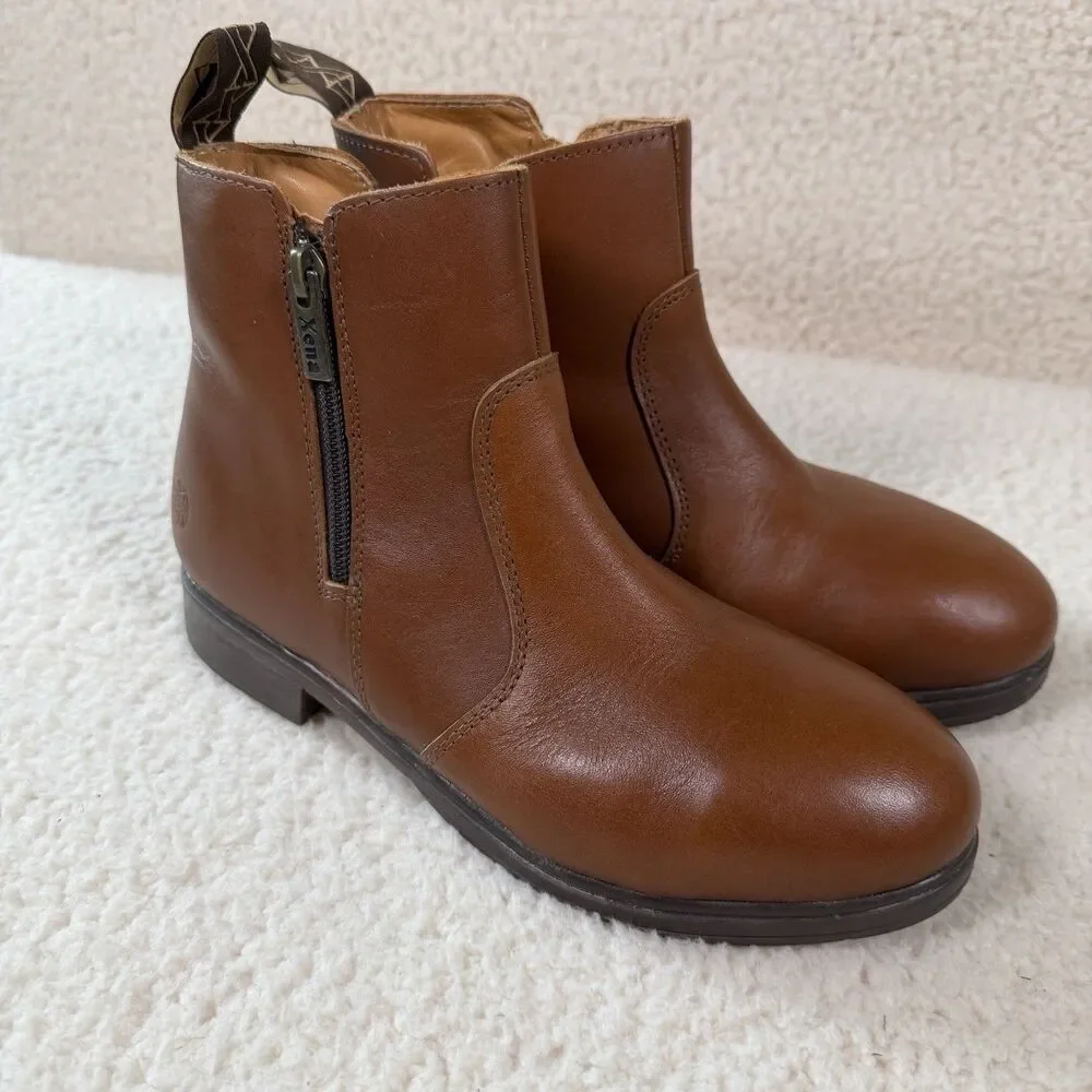 Xena Women's Work Boots Size 7.5 Omega EH Steel Toe Safety Boots Brown $200